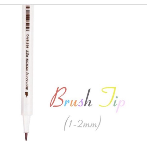 [HCM]Bút Sta Metallic ngòi Brush