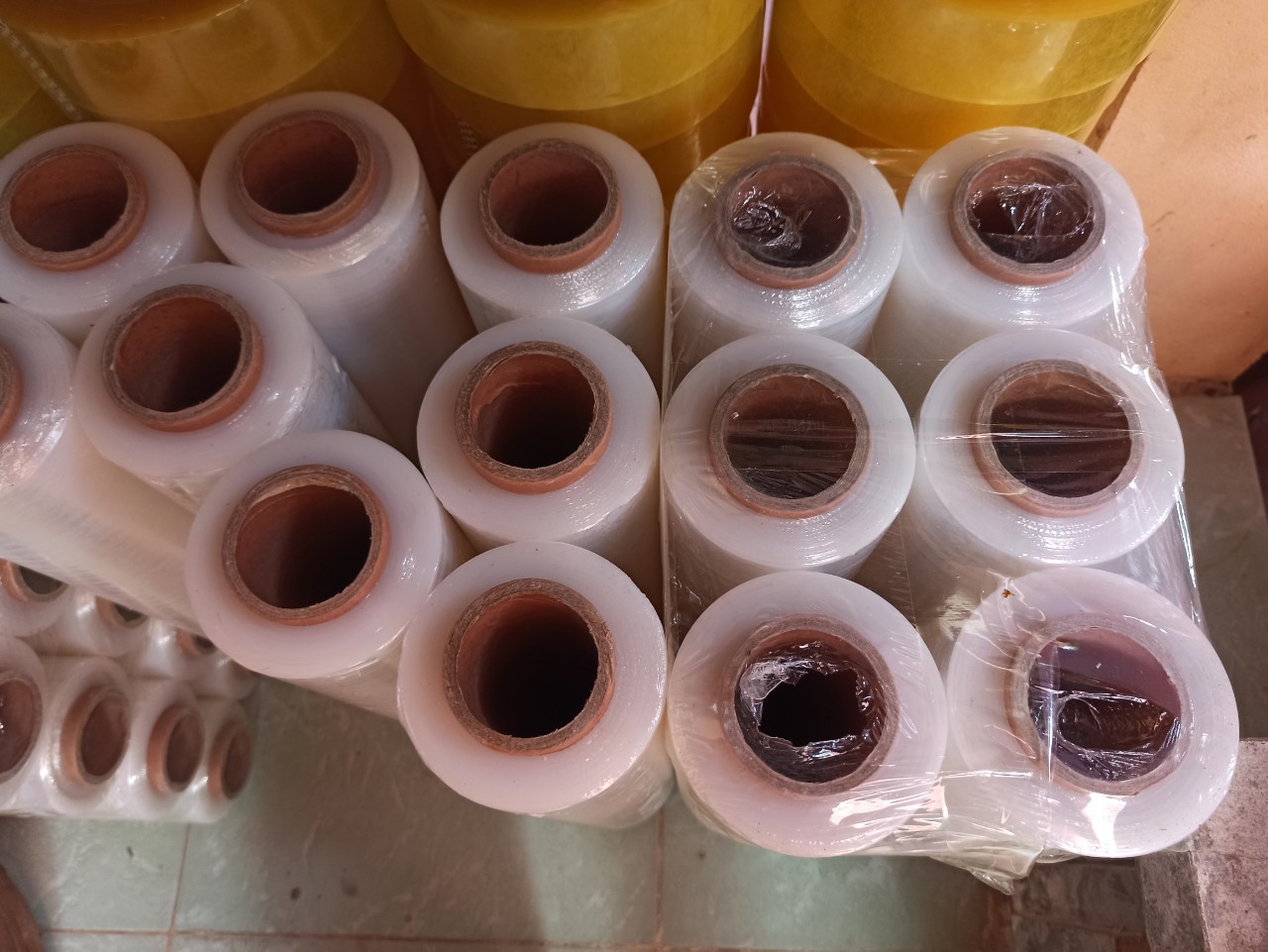 [siêu rẻ] Combo 2 cuộn MÀNG CHÍT, MÀNG BỌC HÀNG 50 cm (2,4kg) - LÕI SIÊU NHẸ