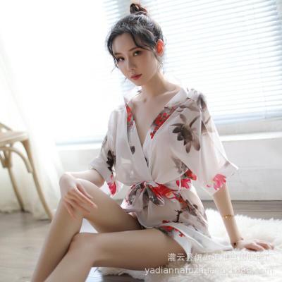 Bộ choàng ngủ Kimono cao cấp L169