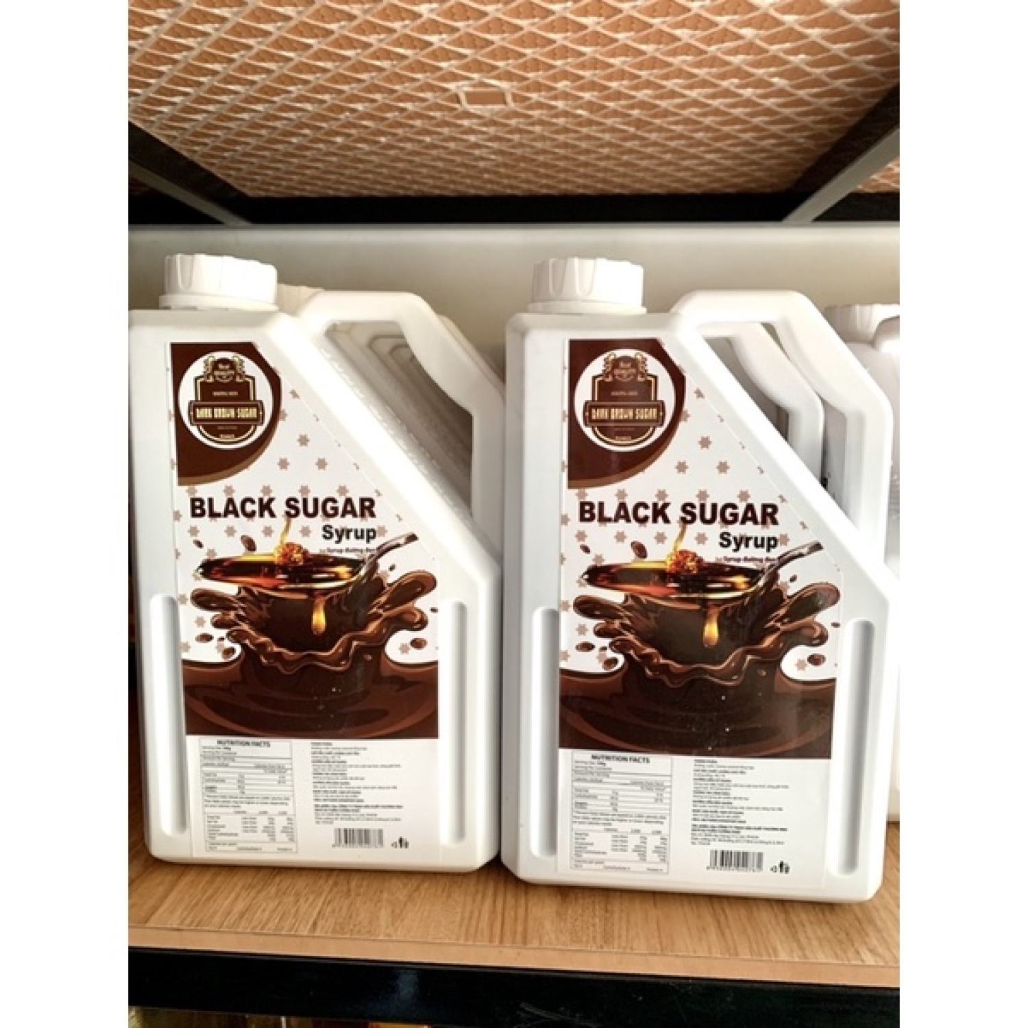 Siro Đường Đen Hàn Quốc Black Sugar Can 2.5kg