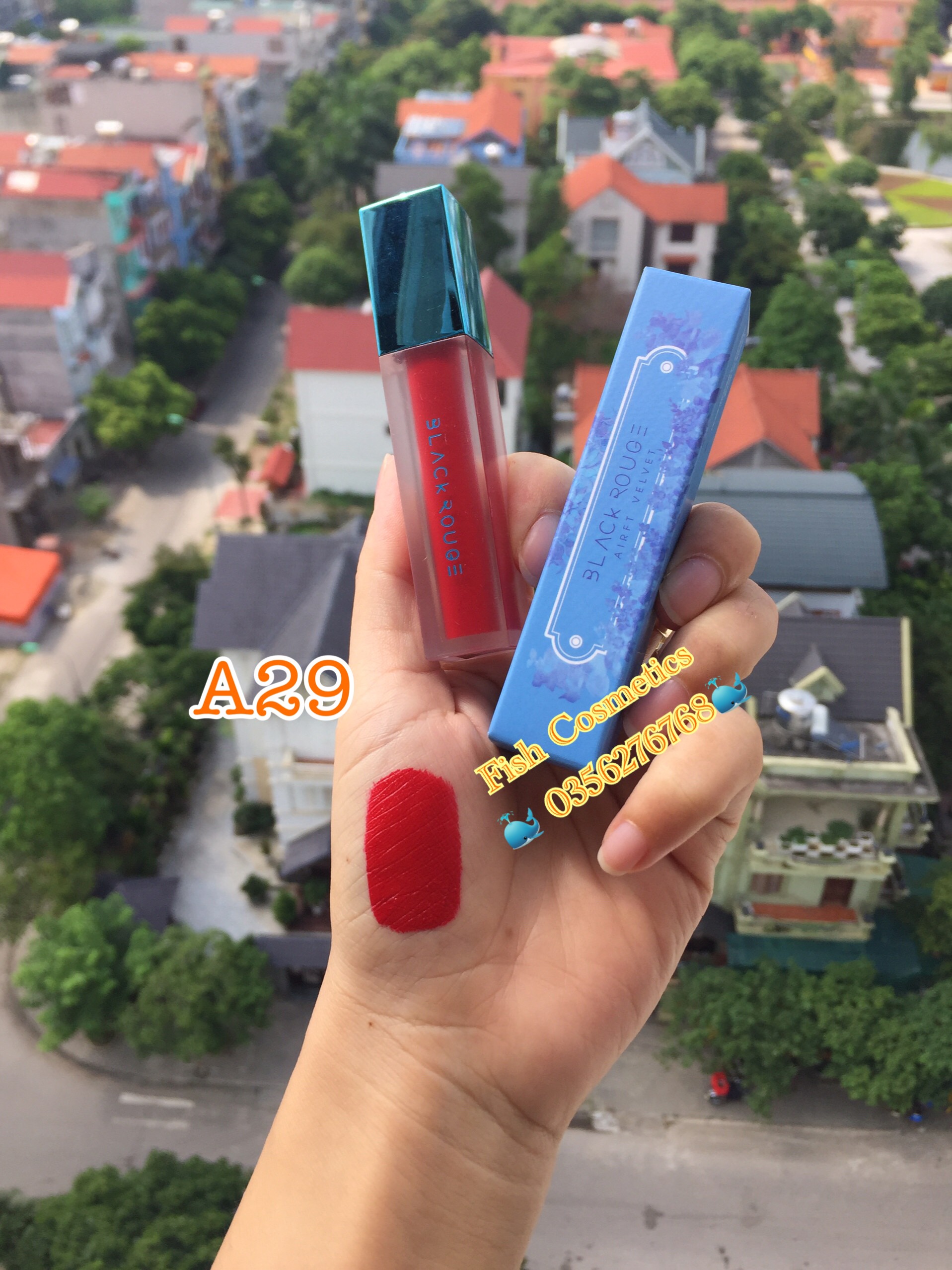 (Có Quà Tặng) Son Black Rouge Ver 6 Handmade Đẹp Lì