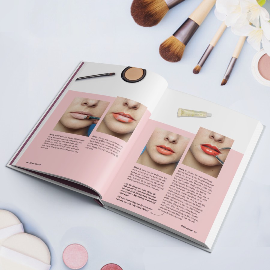 Sách The Makeup Manual - Trang Điểm Tự Nhiên, Học Cách Trang Điểm Từ A-Z - Nhà Sách Giáo Dục Á Châu