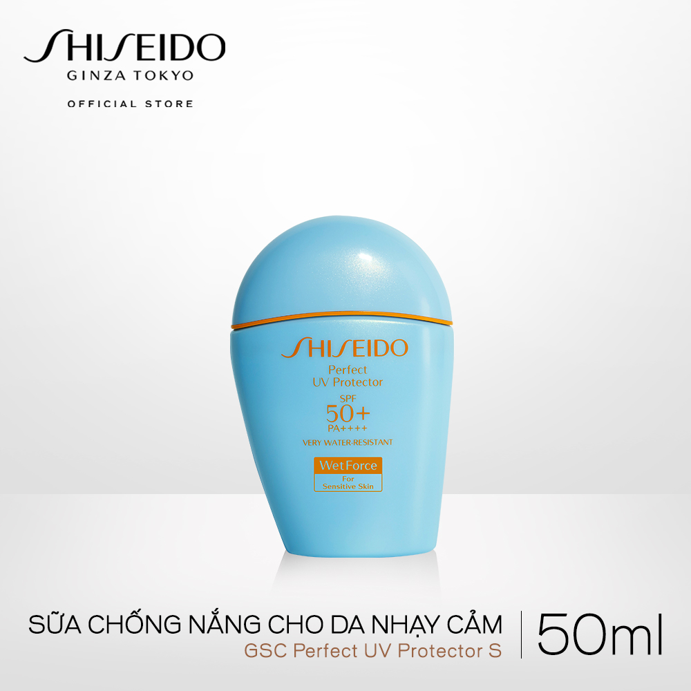 Kem chống nắng dạng sữa dành cho da nhạy cảm Shiseido GSC Perfect UV Protector S 50ml