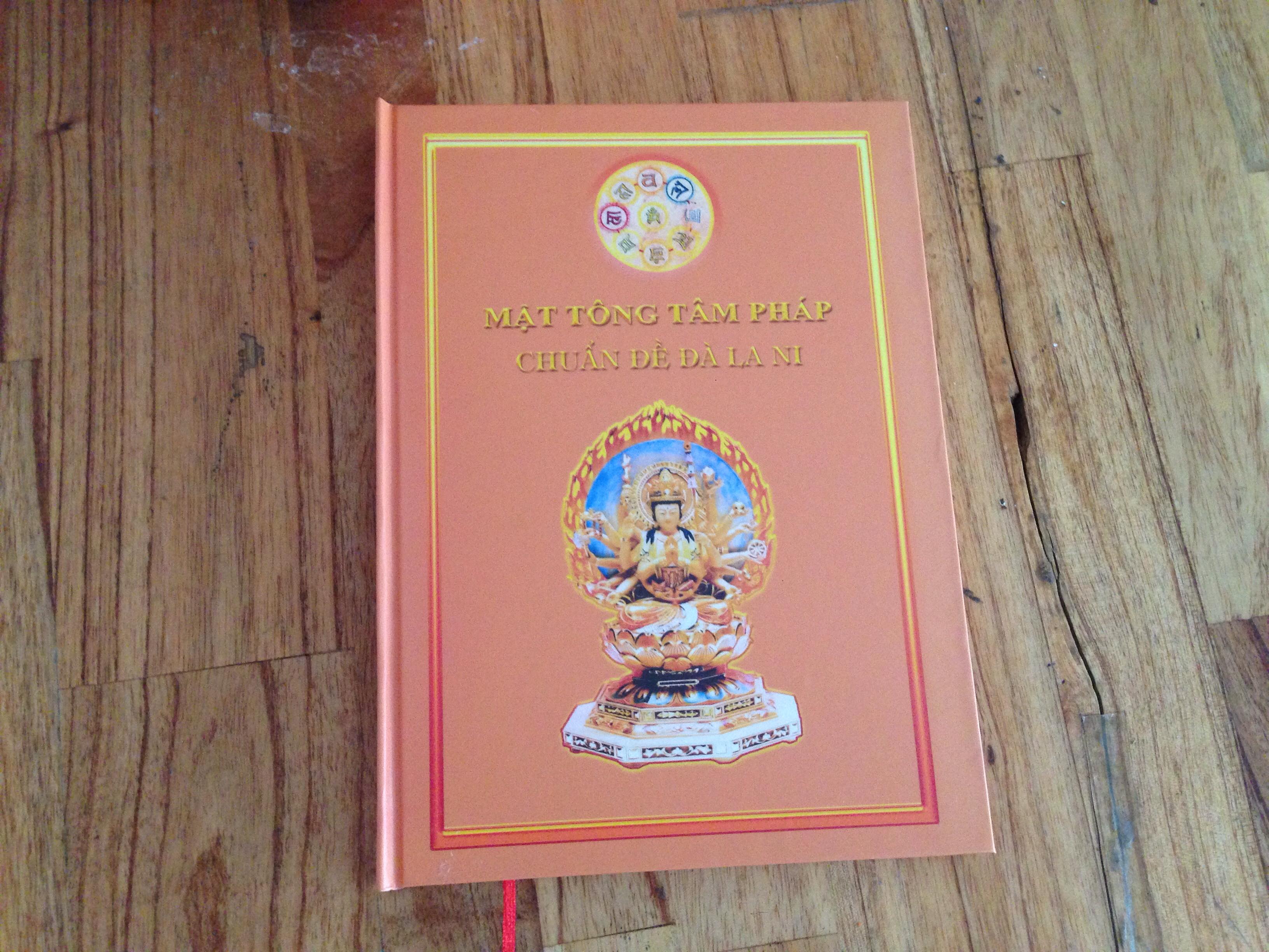 Sách mật tông tâm pháp chuẩn đề đà la ni – đức chuẩn đề