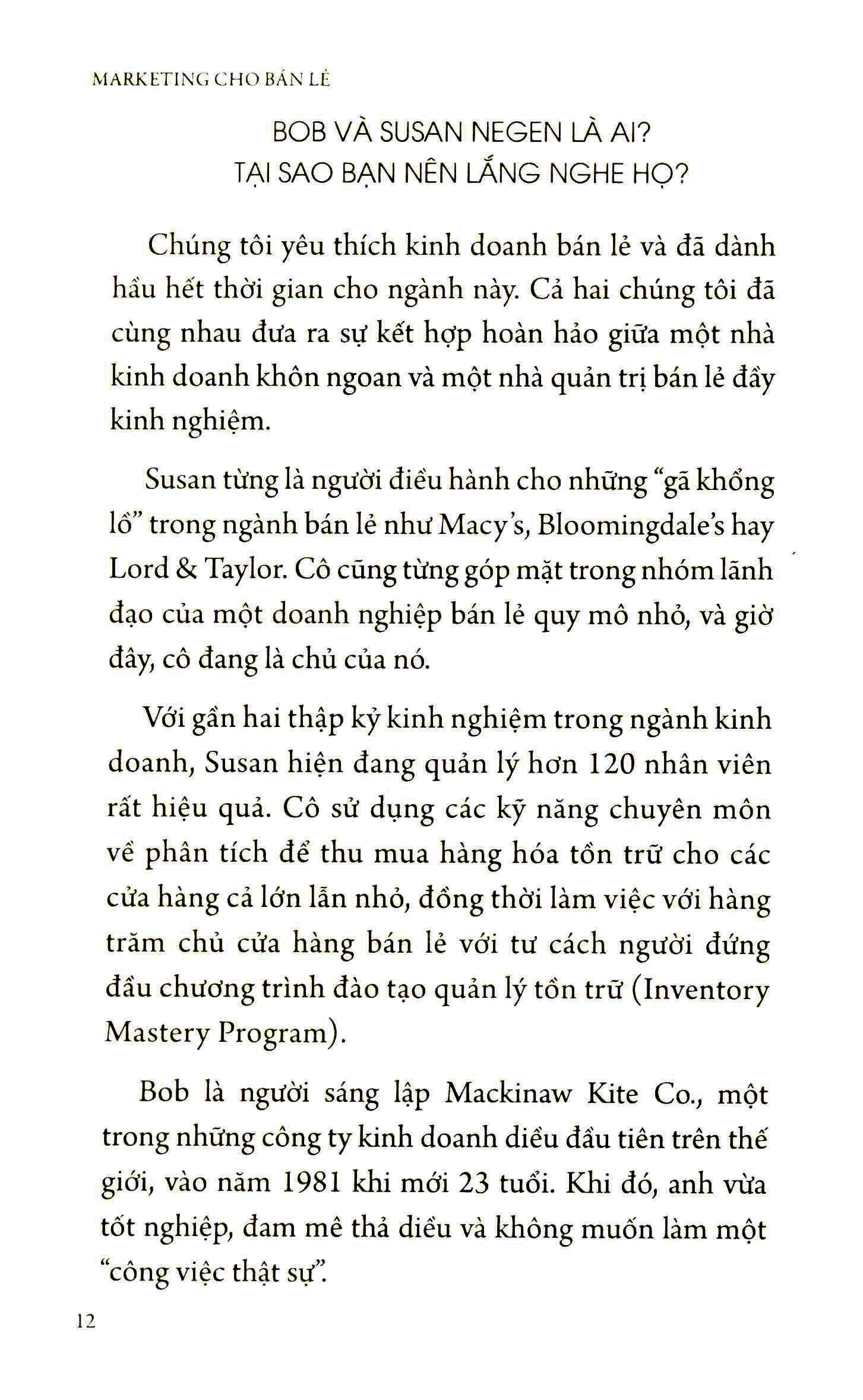 Sách - Marketing cho bán lẻ