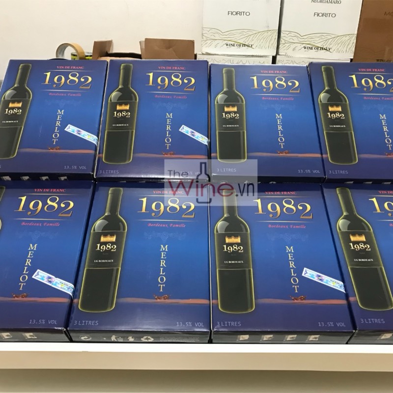 Vang bịch 3L nhập khẩu Pháp 1982