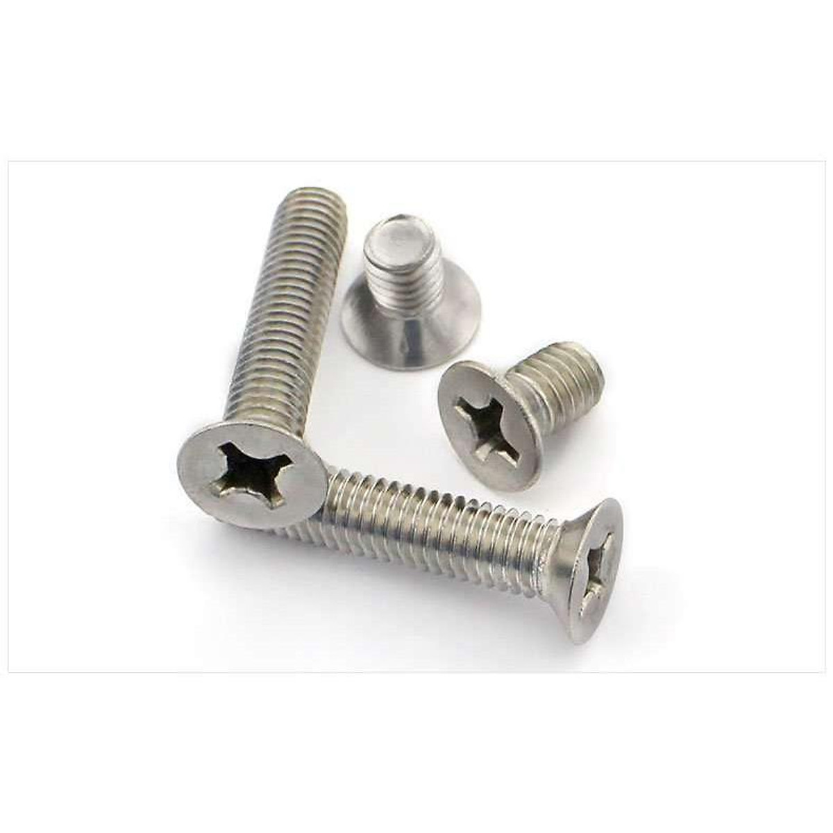 10 con ốc vít bake đầu bằng, lả 5ly - có tán