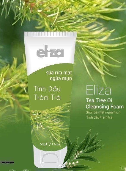 Sữa rửa mặt tinh dầu Tràm Trà Eliza 50g
