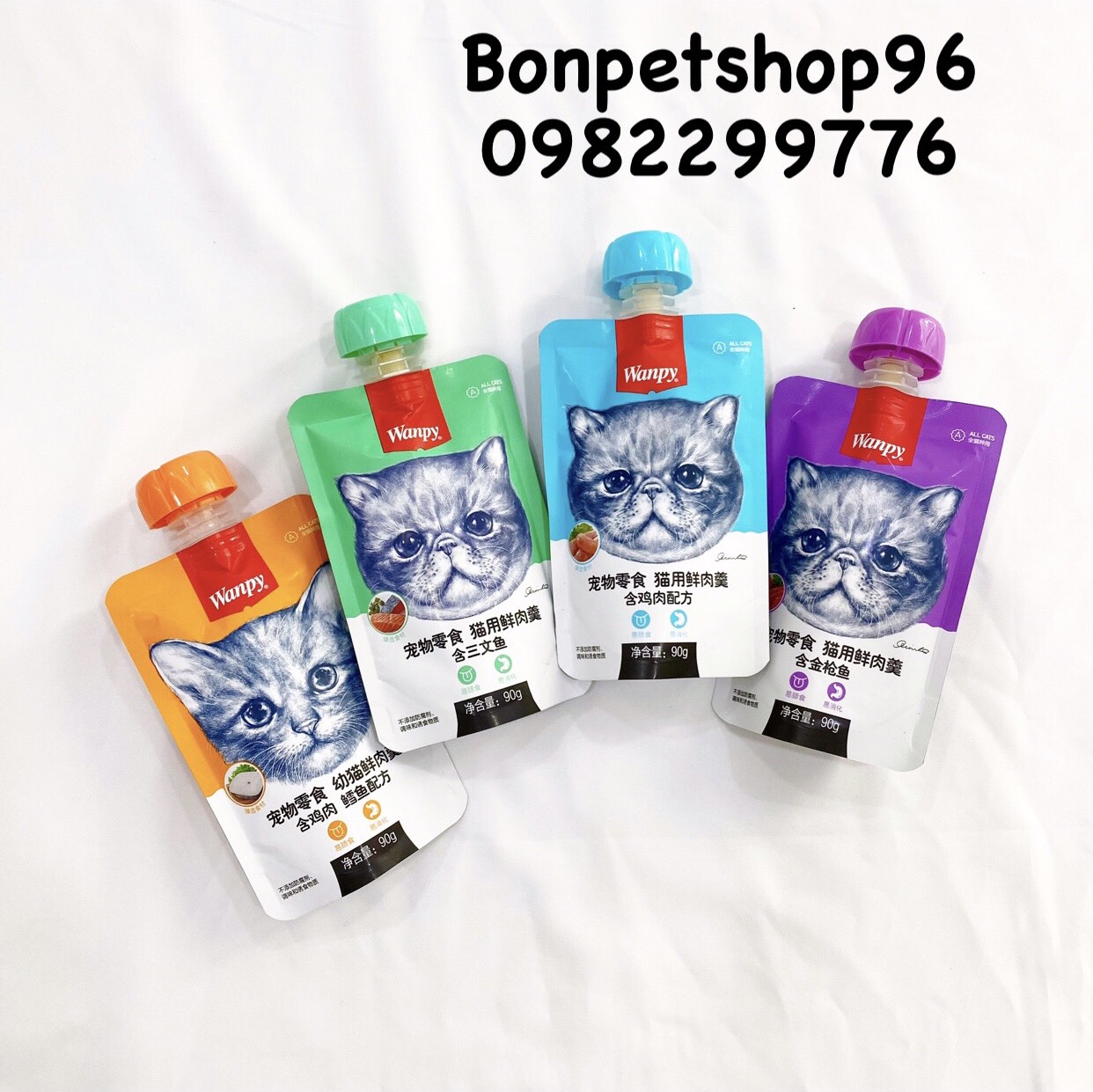 (XẢ KHO GIÁ SỐC) Súp thưởng Wanpy nắp vặn NGON BỔ RẺ