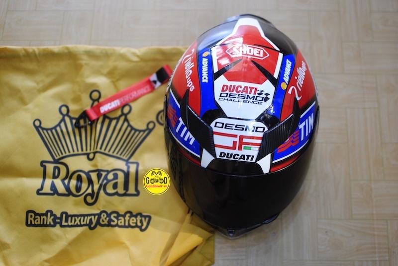 Mũ Royal M138b lên tem BMW Ducati 29