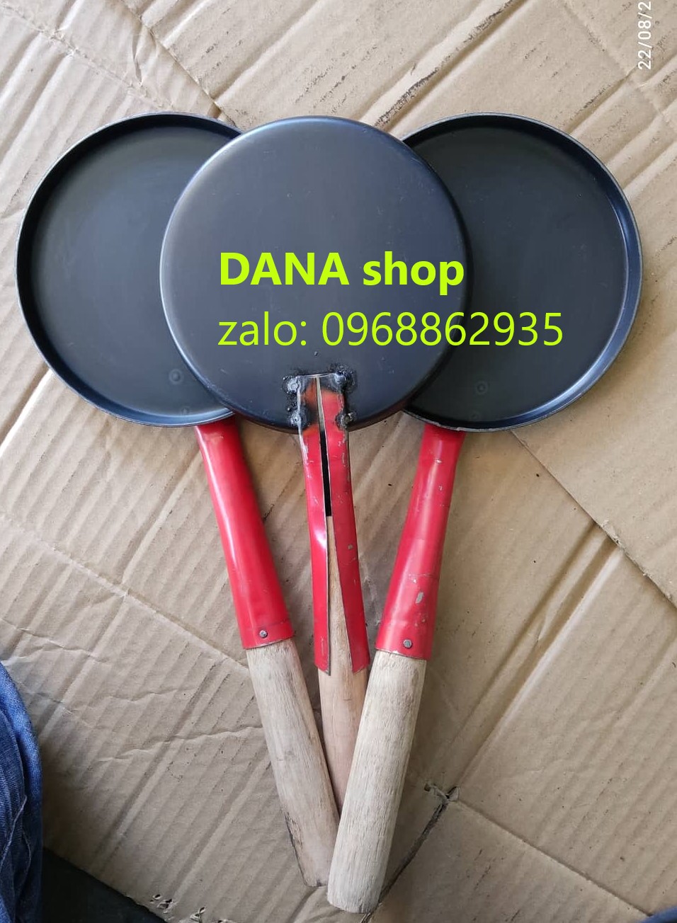 [CÓ CÁN GỖ]Khuôn bánh xèo miền trung 15CM