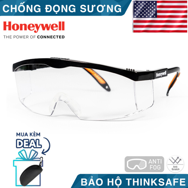 Giá bán Kính Bảo Hộ Honeywell S200A kính chống bụi, Chống tia UV, mắt kính phòng dịch, lao động, phòng dịch - Bảo Hộ Thinksafe