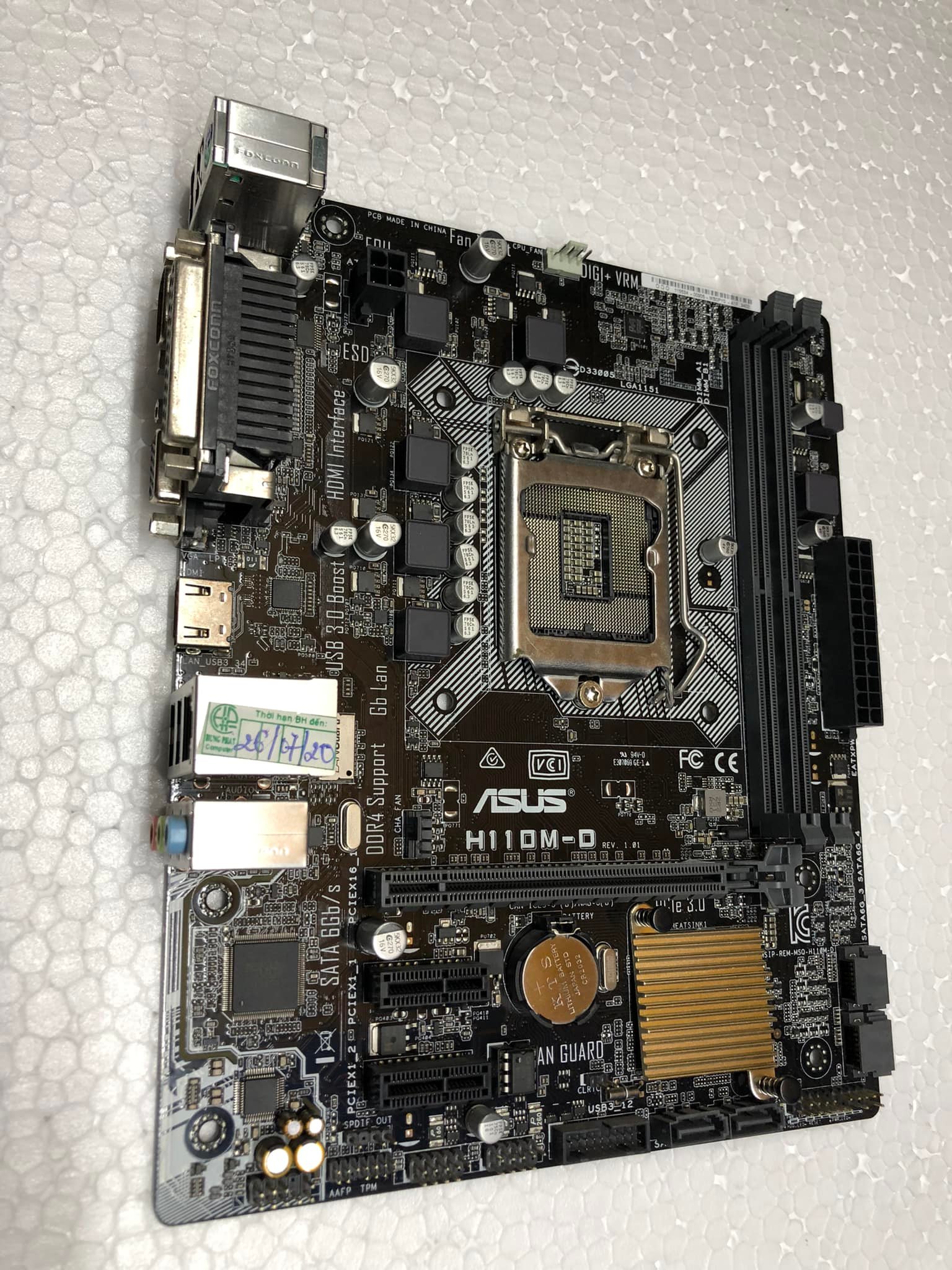 Main máy tính ASUS H110 đã test kĩ