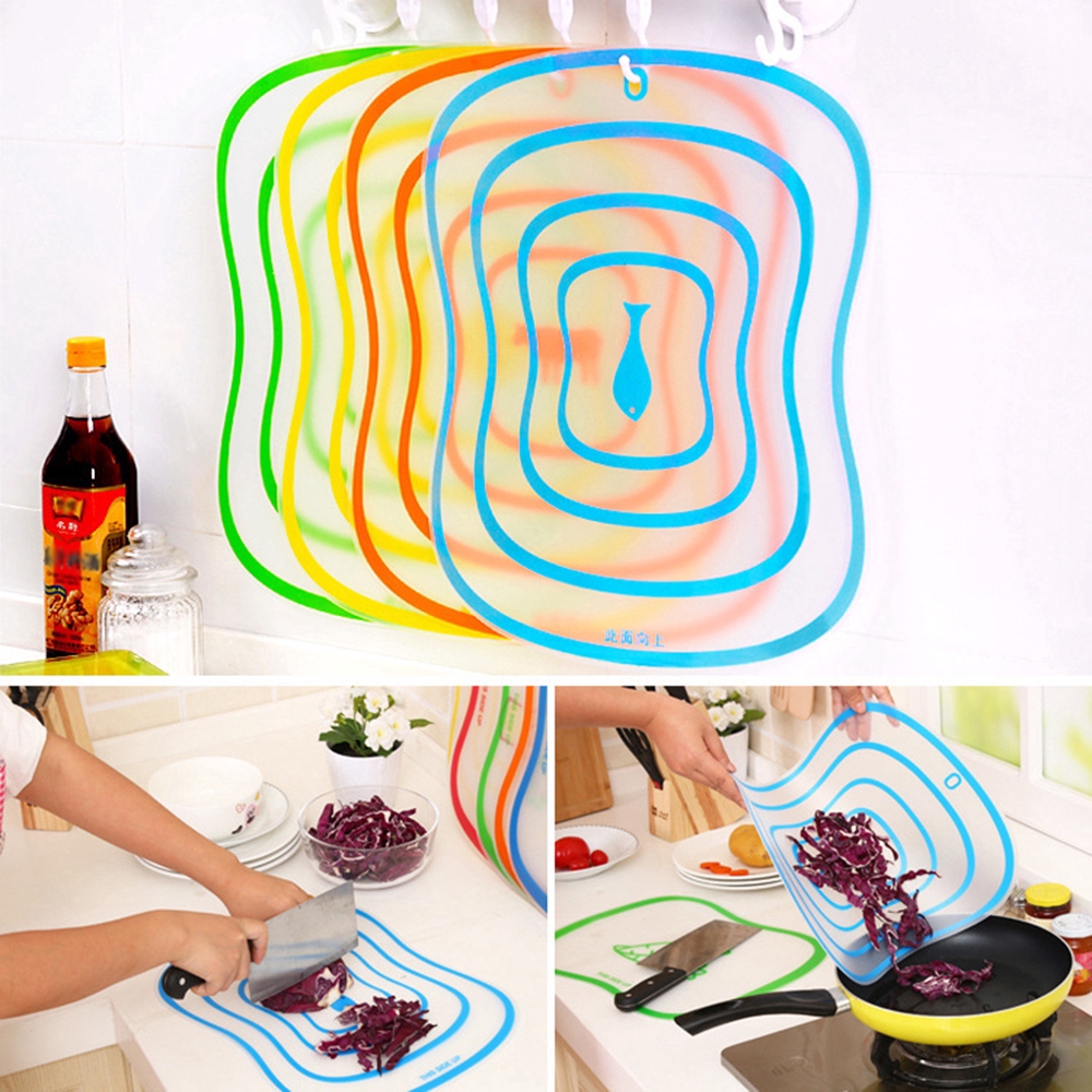 Thớt nhựa mini cắt hoa quả tiện dụng