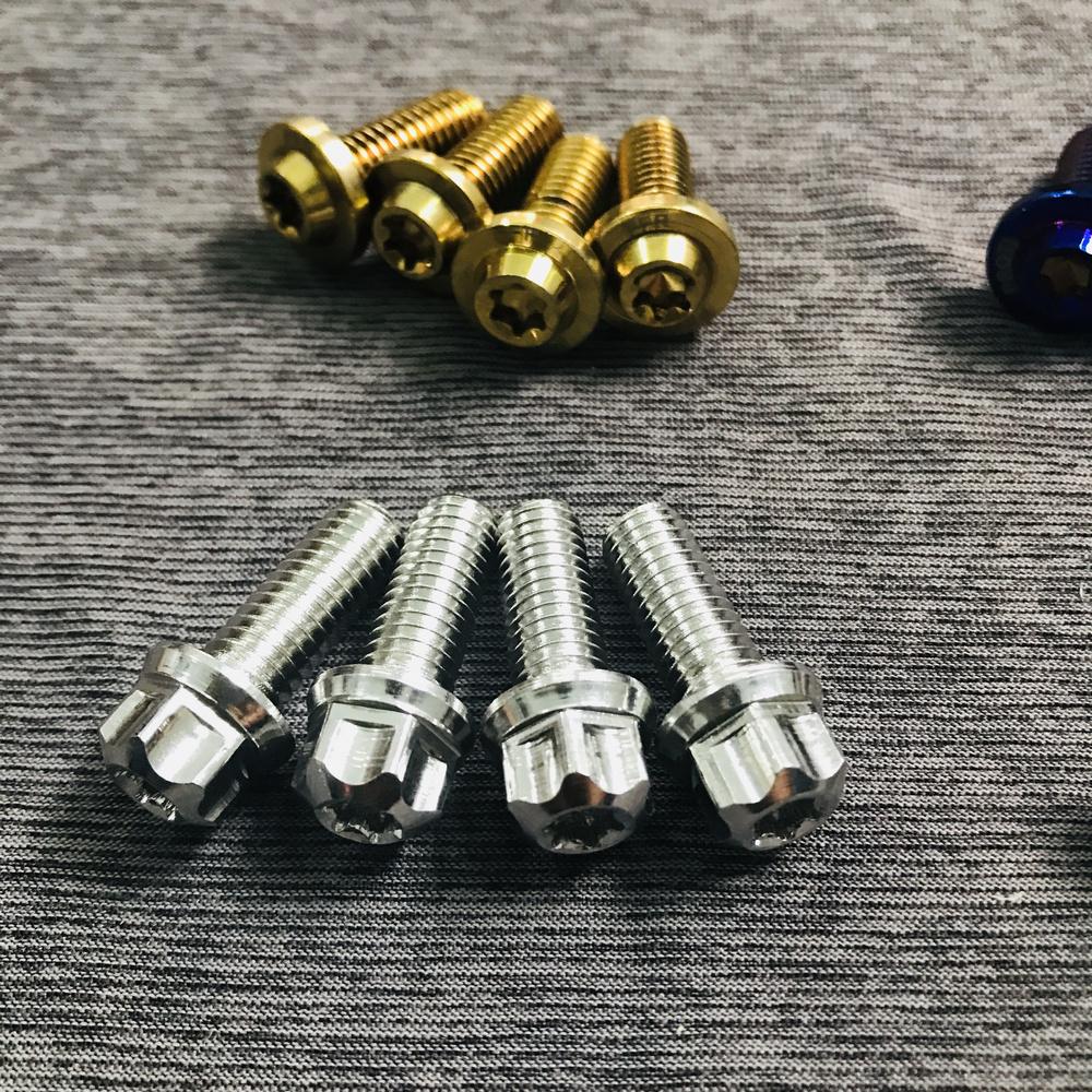 [COMBO 4 ỐC KIỂU 8LY2.5 ] ỐC DĨA KIỂU INOX TRANG TRÍ CHO XE MÁY BÓNG LOÁNG (INOX KIỂU 1)