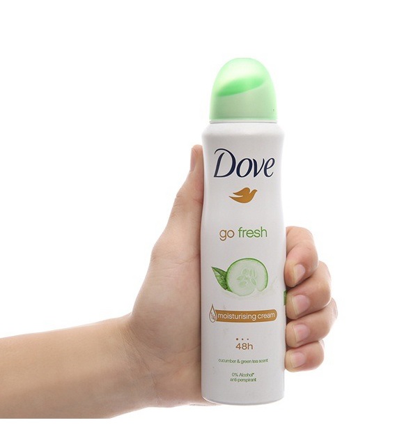 Xịt Khử Mùi Dove Go Fresh Dưa Leo 150ml