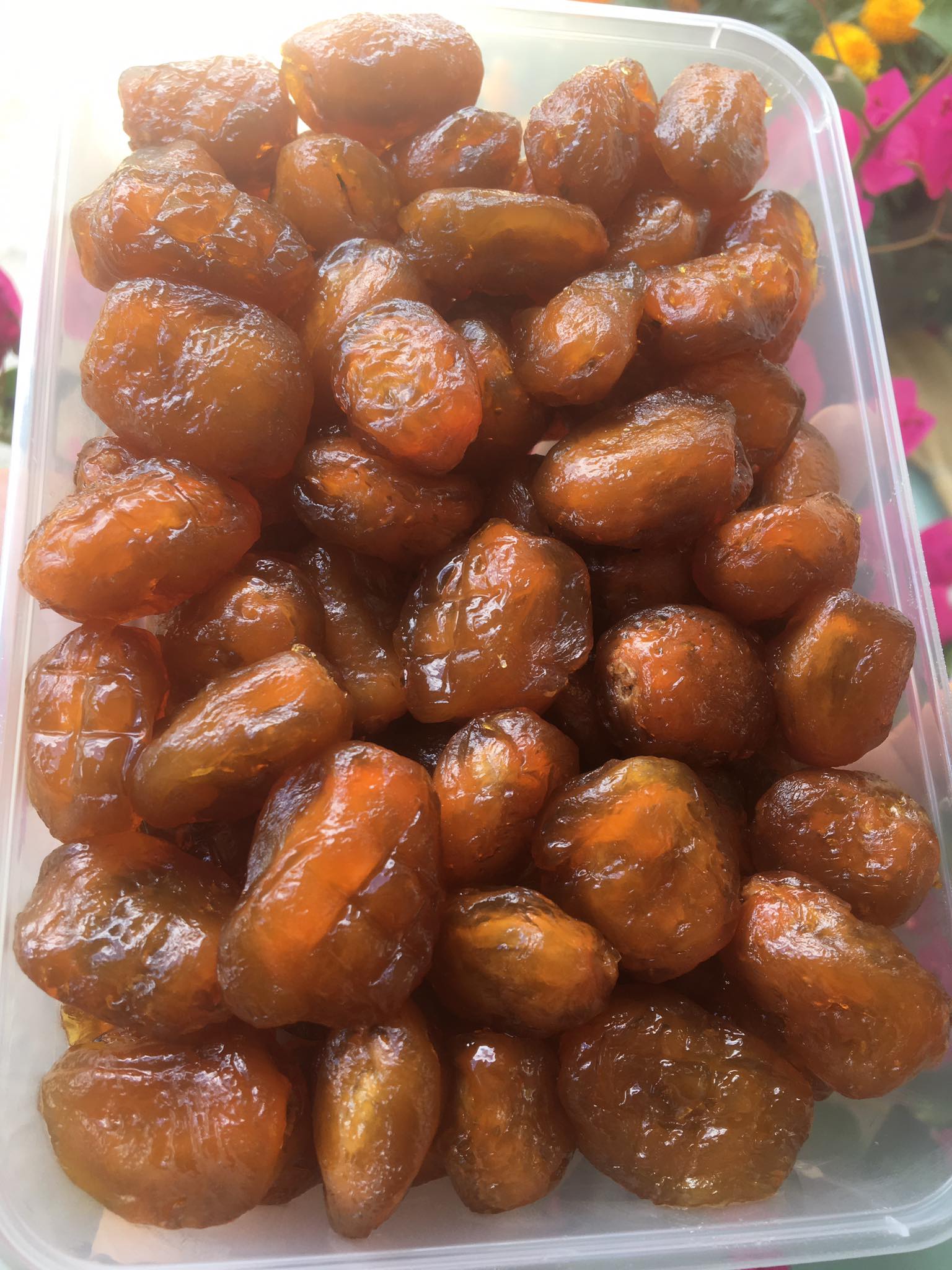 Mứt Chôm Chôm Có Hạt (dùng luôn hạt) - Hộp pet 300gr