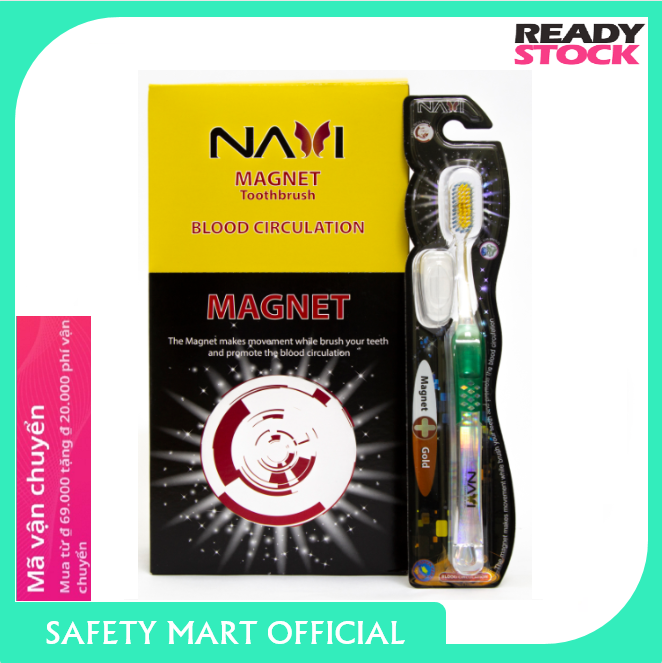 Bàn chải đánh răng NAVI MAGNET GOLD cao cấp Hàn Quốc