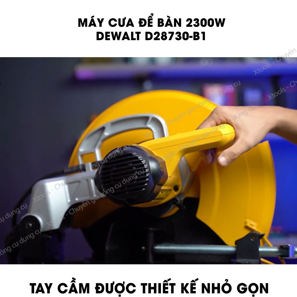 Sawing Machine cut to table 2300W DeWalt d28730-b1 attached saw blade. Miter saw stand solid design easily on any surface, cutting blade heat resistant, good bearing [XTools] [xsafe]
