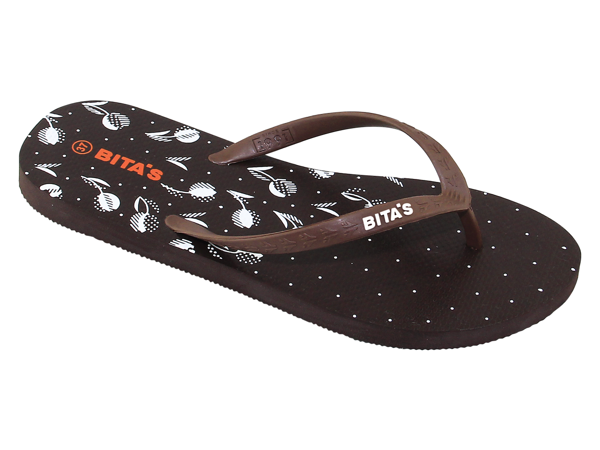 Dép quai kẹp nữ Bita's DAILYW.03 (Cam san hô + Đen + Nâu + Xanh dương)