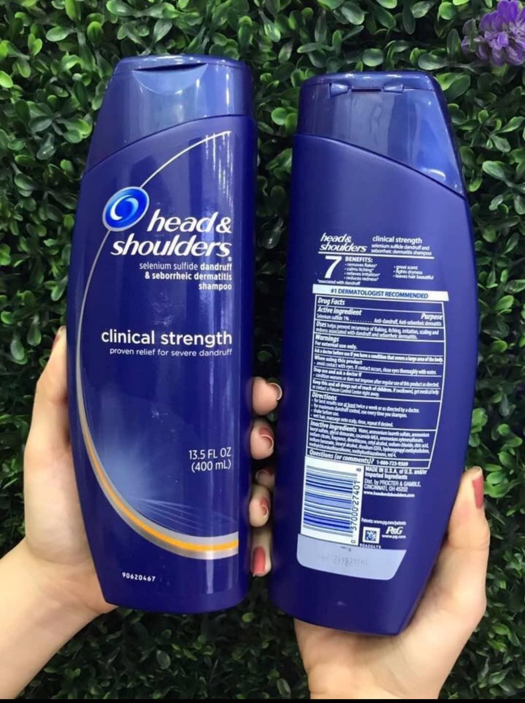 [HCM]dầu gội head thuốc mỹ 400ml