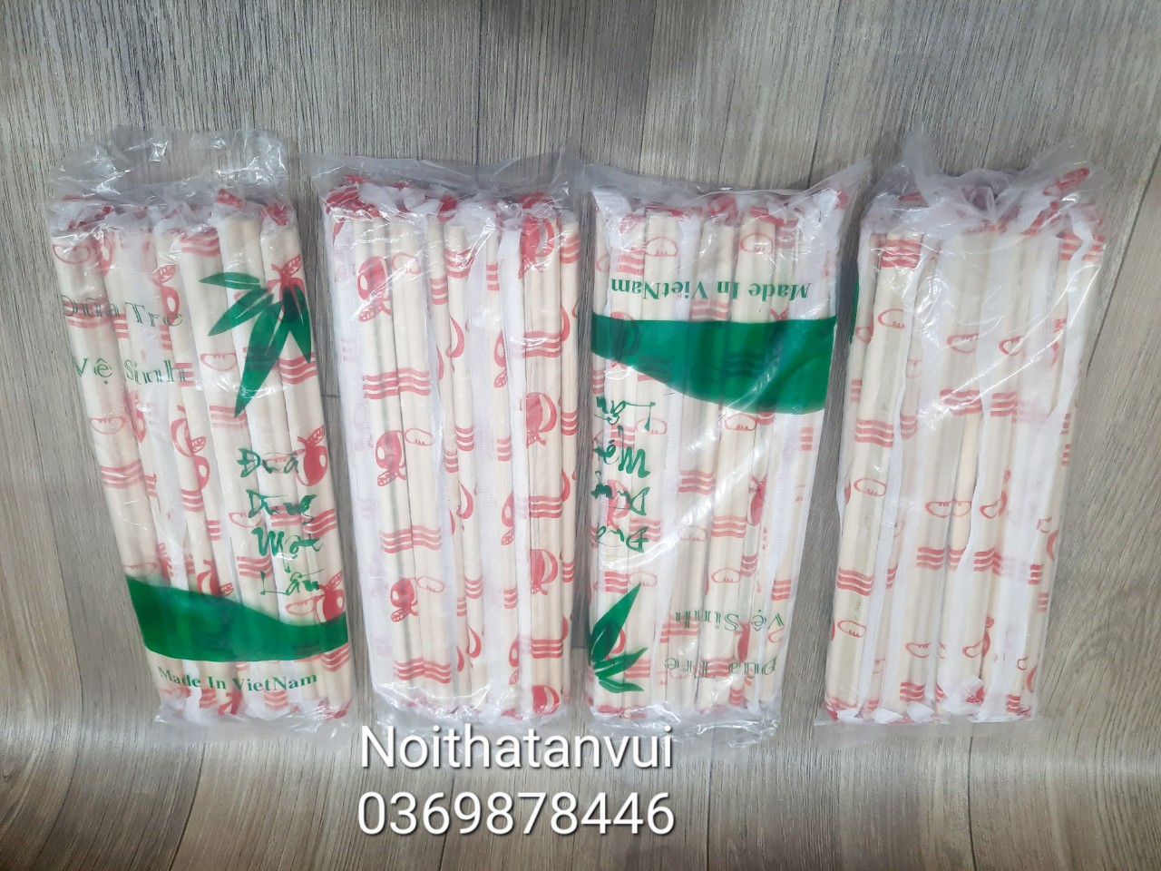 Đũa tre xài 1 lần sét 20 đôi