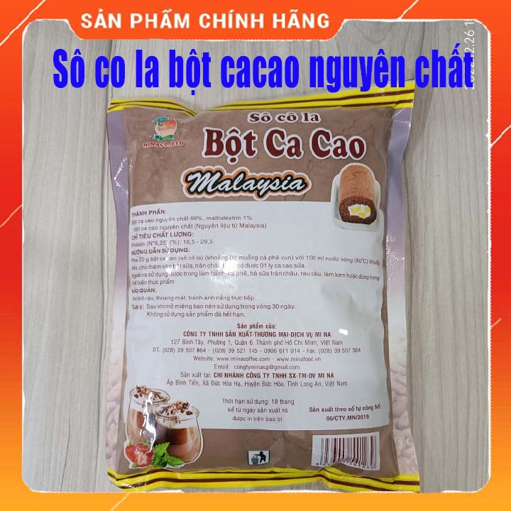 Sô cô la Bột ca cao nguyên chất