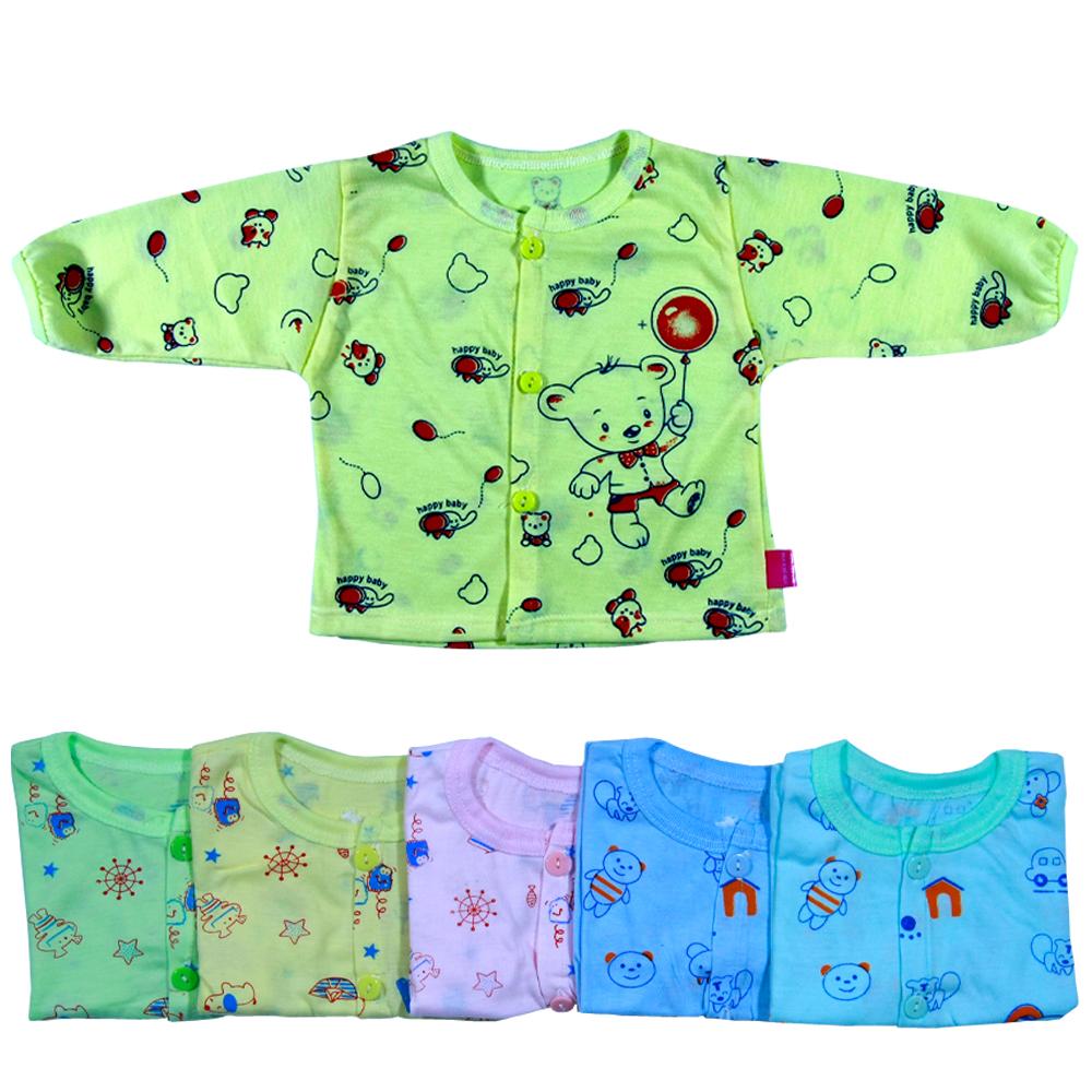 Combo 60 Món Đồ Dùng Cho Bé Sơ Sinh từ 2-6kg ( áo hoa tay dài nút giữa) 60ADH - Booba.shop