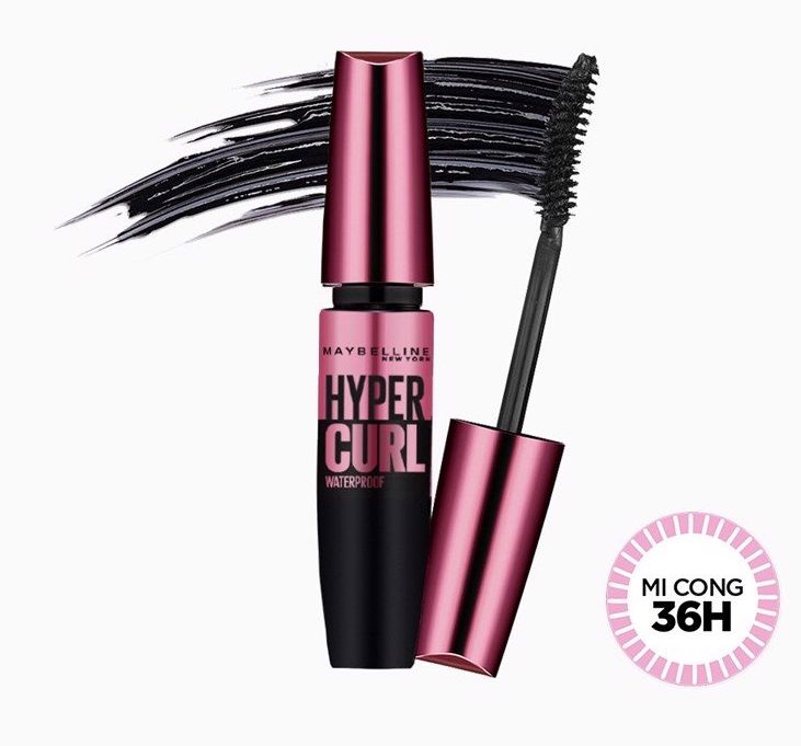 Mascara Làm Dài Và Cong Mi Maybelline The Hyper Curl Mascara 9.2ml