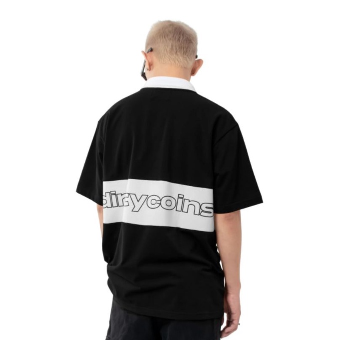 Áo Polo Dirty coins - Đen - Local brand