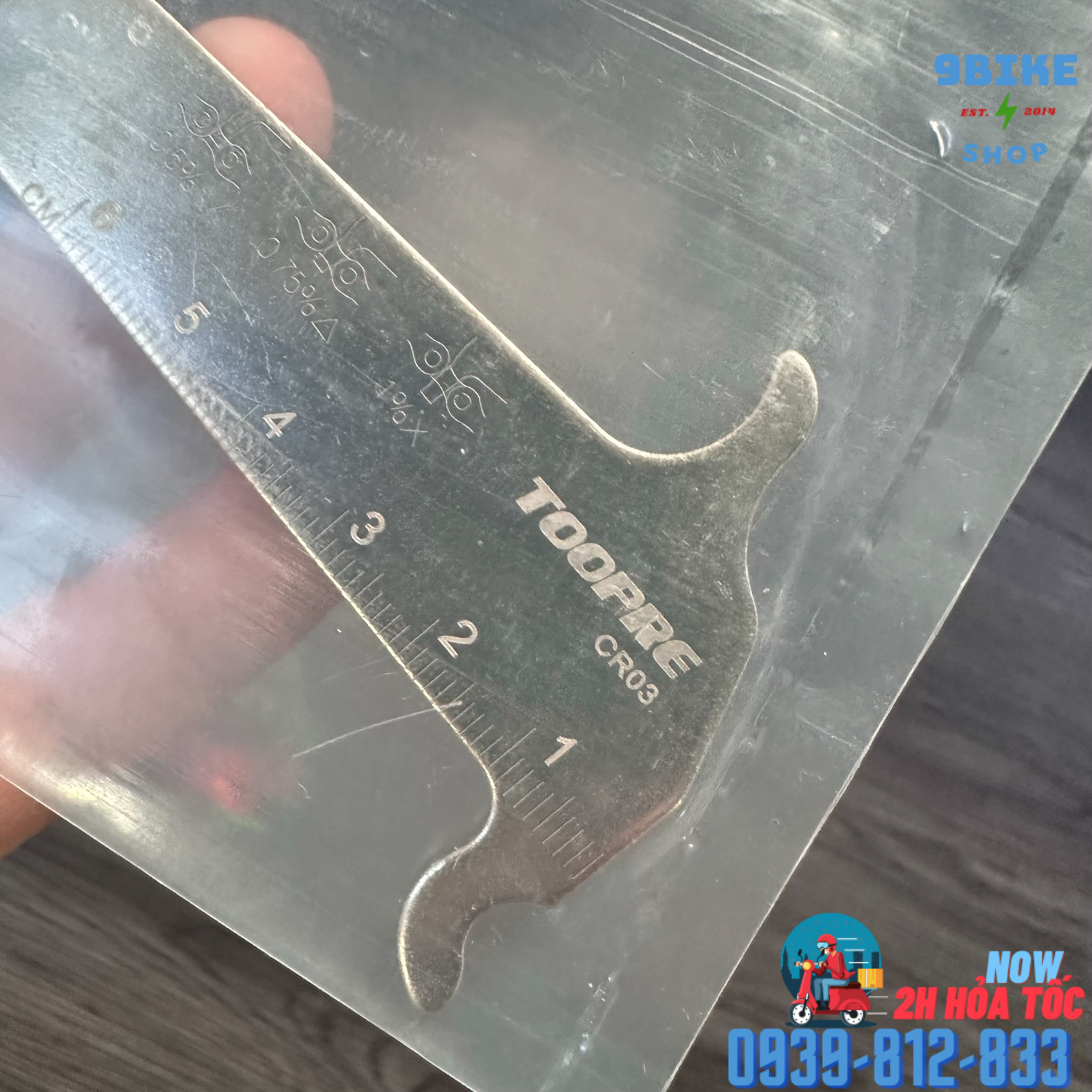 Dụng cụ đo sên xe đạp Toopre
