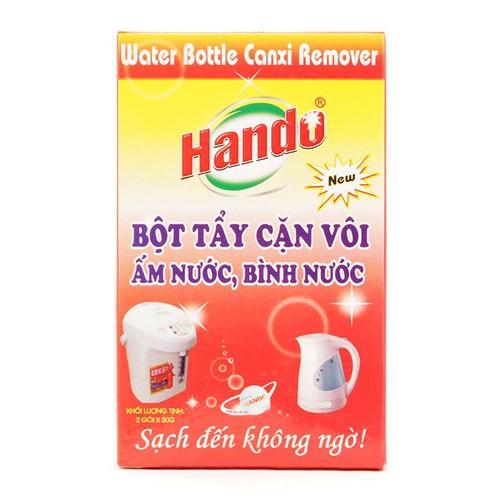 [HCM]Bột tẩy cặn vôi ấm nước bình nước Hando