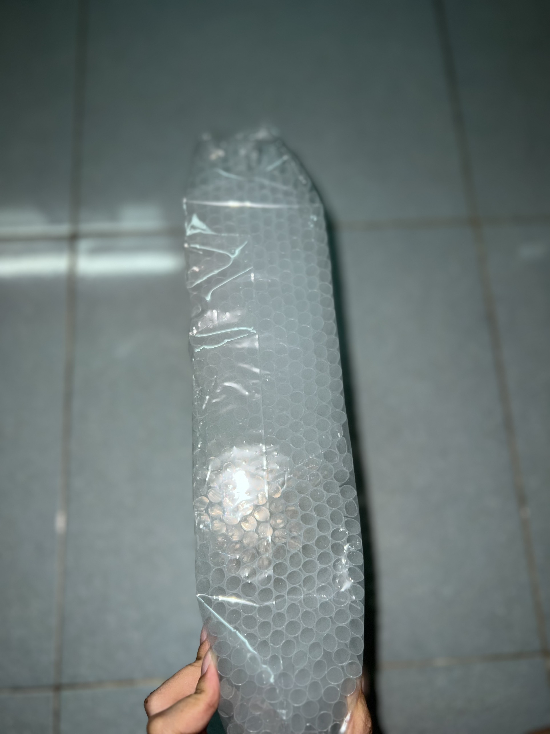 ỐNG HÚT THẲNG PHI 8 TRẮNG TRONG (HAI ĐẦU BẰNG) - 500g/bịch