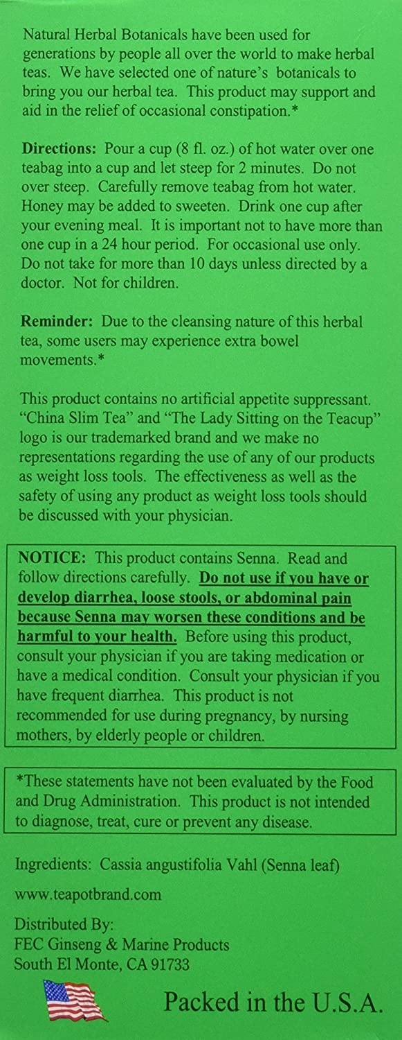 [HCM]Trà China Slim Tea