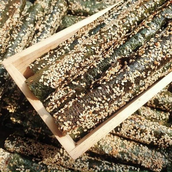 rong biển cuộn mè hủ 250gr
