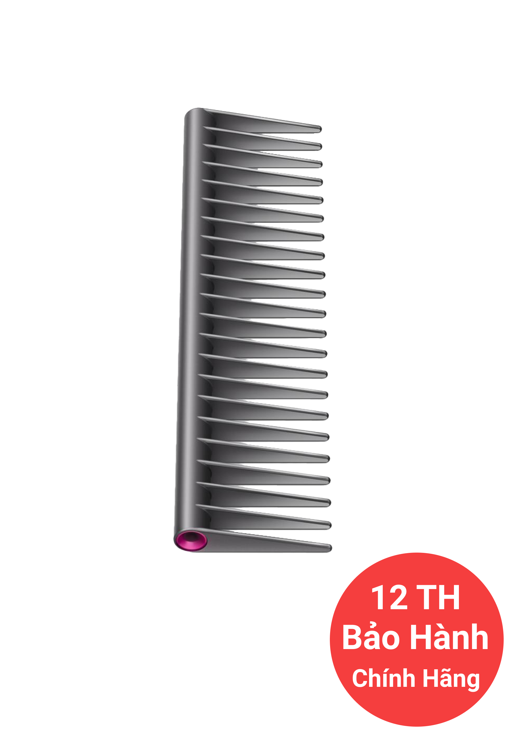Lược Chải Tóc Dyson-Designed Detangling Comb (Iron/Fuchsia)