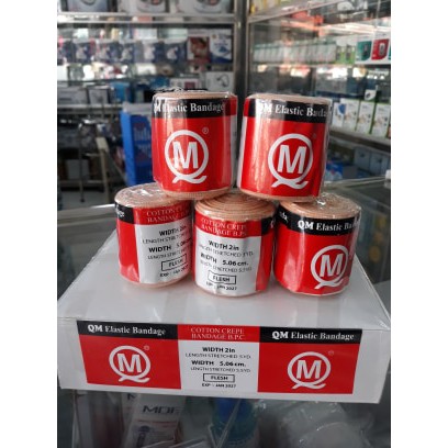 [HCM]BĂNG THUN Y TẾ QUANG MẬU CÁC SIZE (MÀU DA)