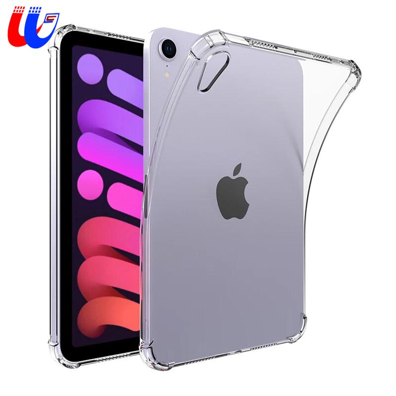 Case For Apple iPad Mini 6 Cover Anti Skid Soft Silicon TPU Protection Shell For iPad Mini 6 2021 Shockproof Silicone Case For ipad mini 6 8.3inch Flexible Transparent Back Cover