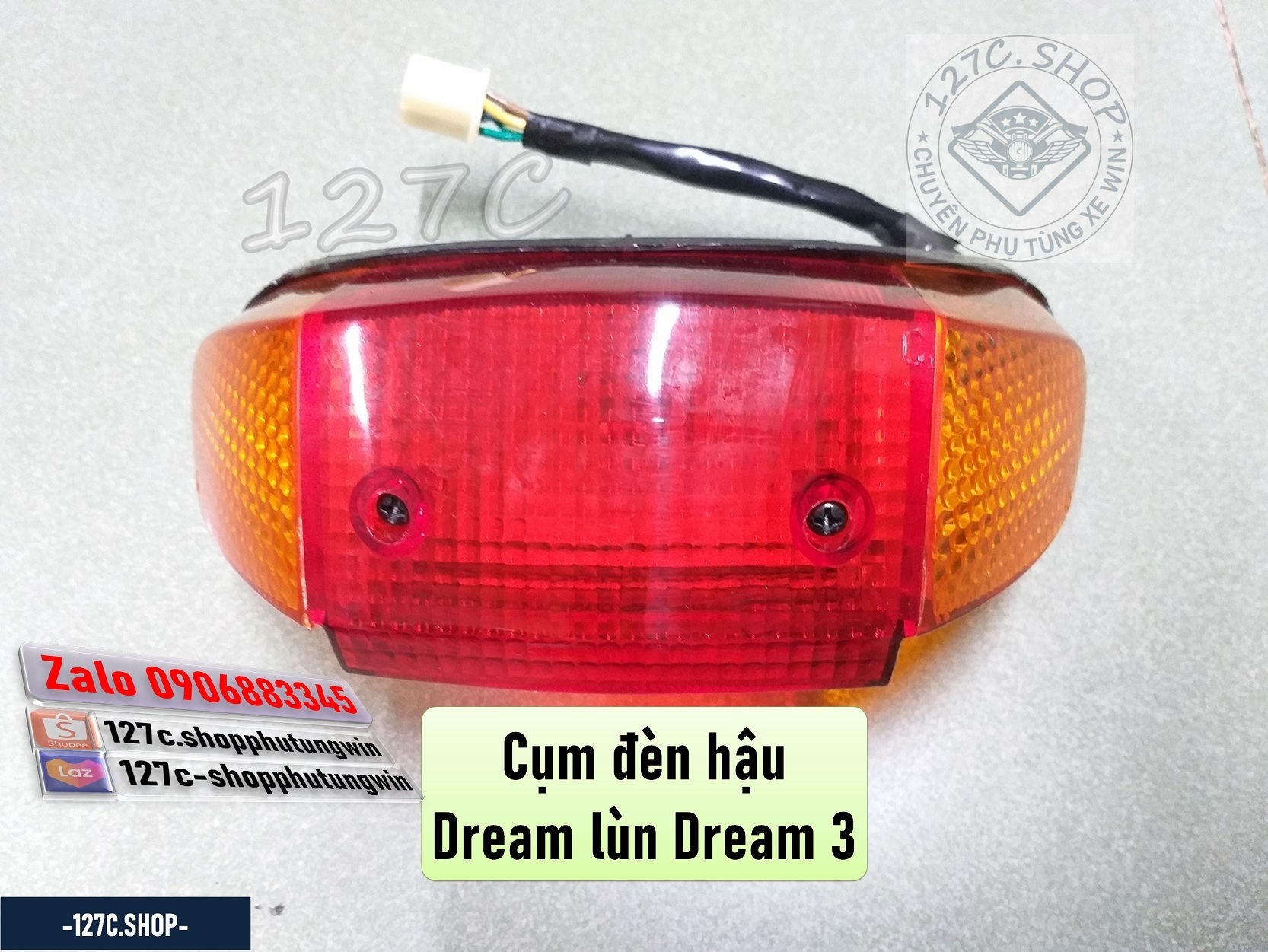 [HCM] Cụm đèn hậu Dream lùn Dream 3 (Hàng đẹp)