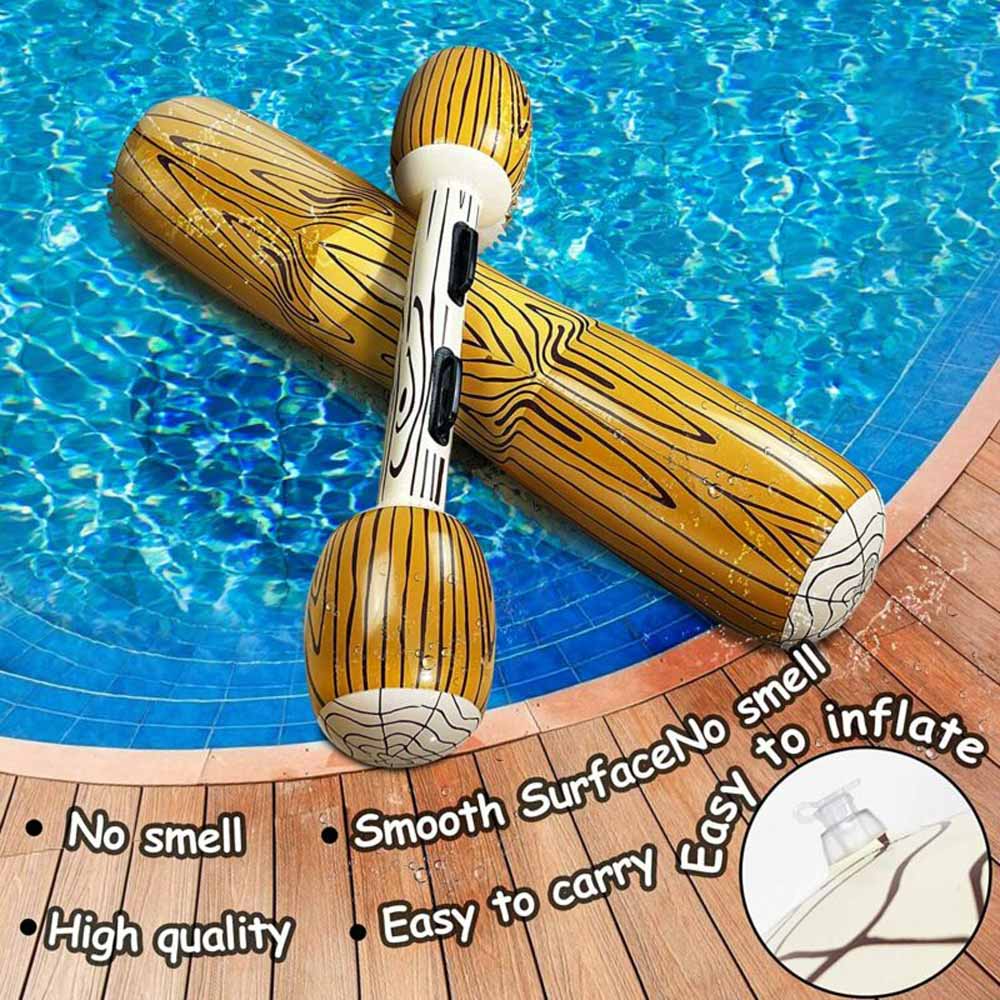 4PCS Swim Pool Joust Float Game Toy Inflatable Gladiator Party Duel Battle Set