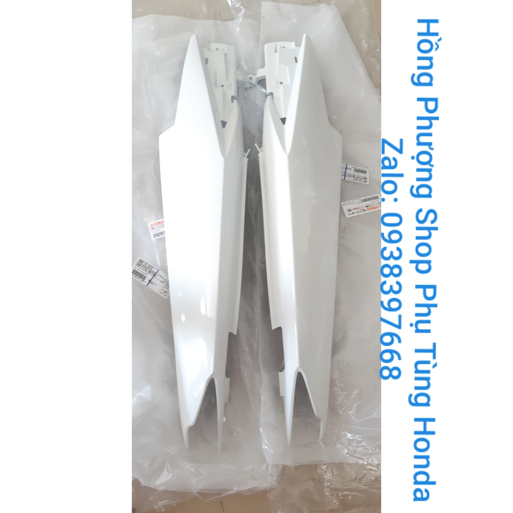 [HCM]YAMAHA-CẶP ỐP SƯỜN EXCITER 135 MÀU TRẮNG ZIN CHÍNH HÃNG ( Có Đủ Màu )
