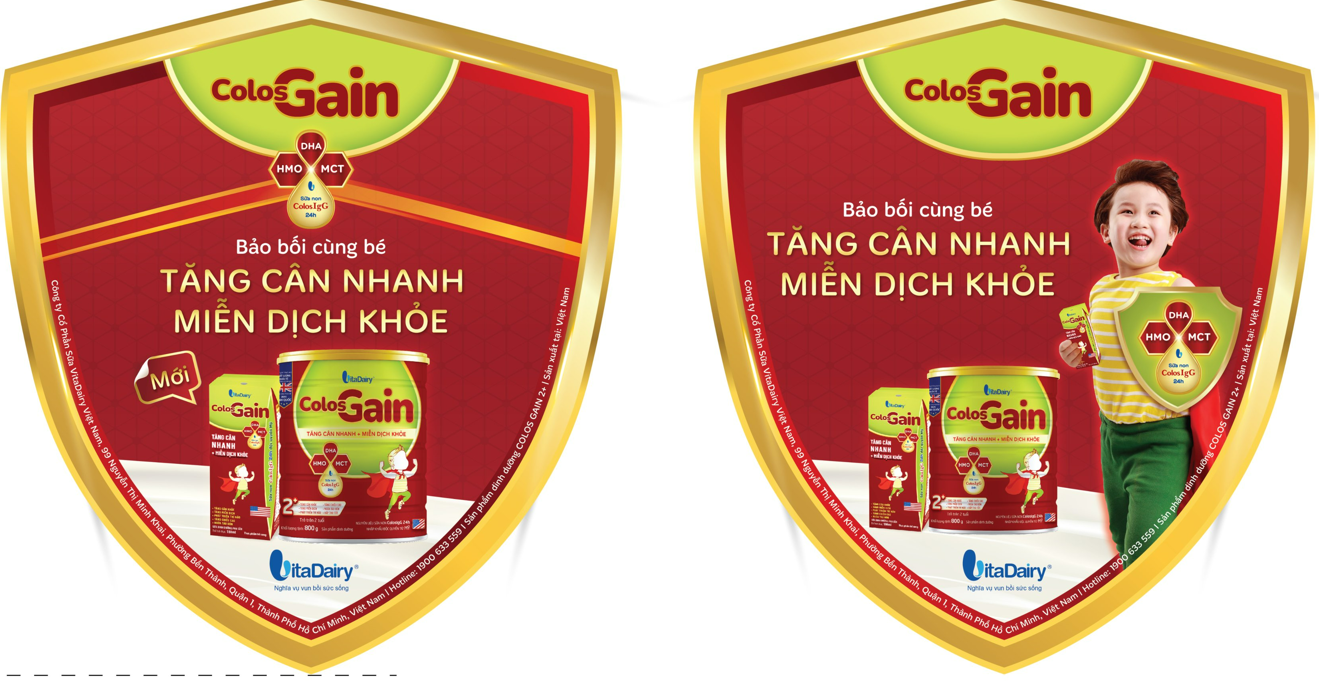 Sữa bột pha sẵn Colos Gain 110ml(Từ 1 -10 tuổi)