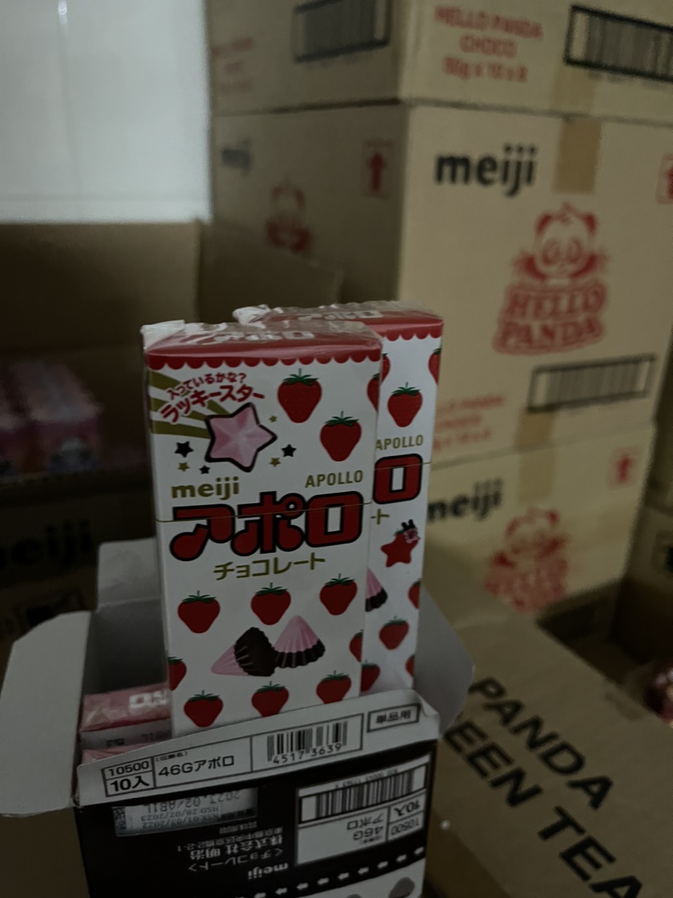 KẸO SOCOLA MEIJI APOLLO 46g