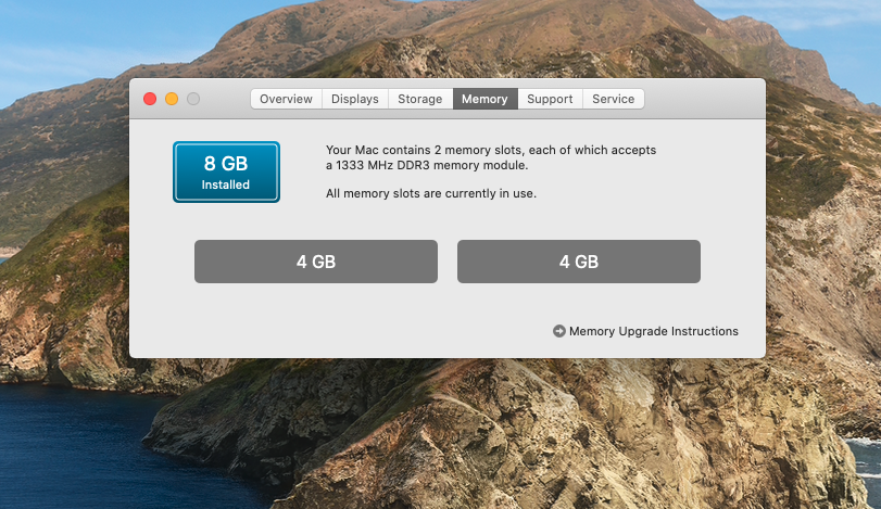 Máy tính bộ Apple Mac Mini: Core I5/ram8gb/ssd 256