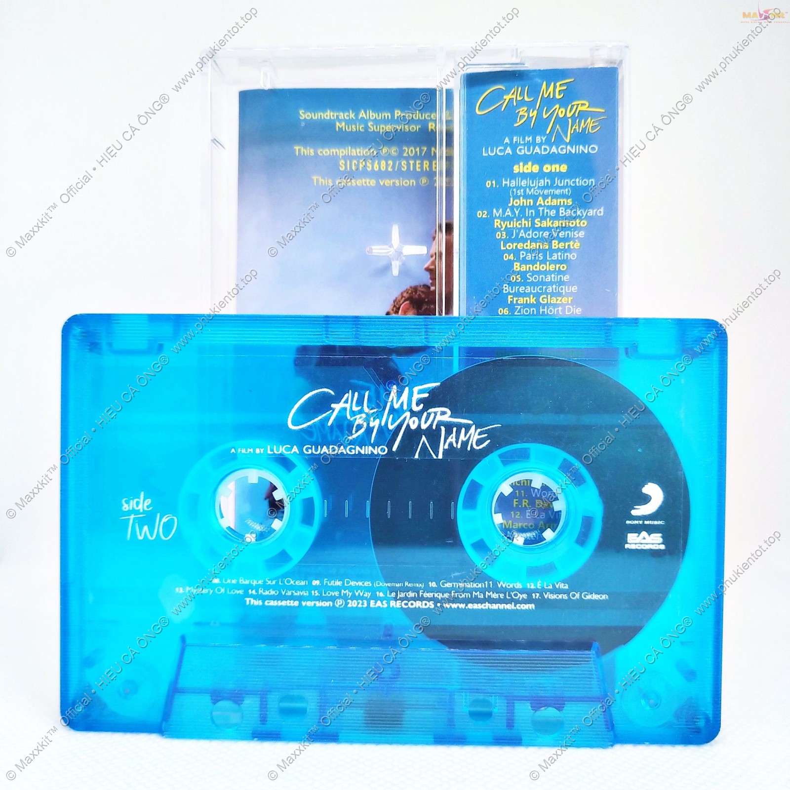 Băng cassette OST Call Me By Your Name (Ocean Blue Tape) - EAS Records