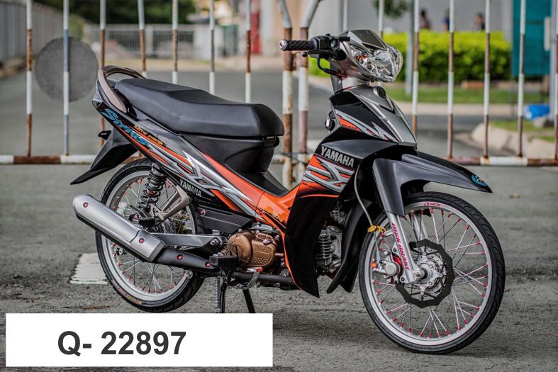 HCM]Tem rời Sirius kẽm gai cam đen