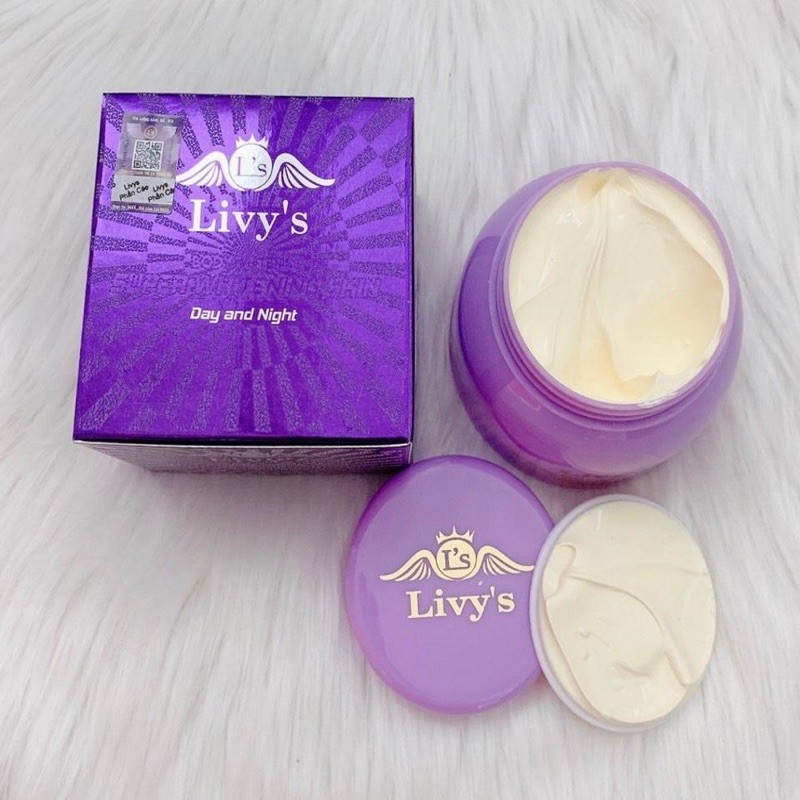 Kem Dưỡng Da Body Livy Tím