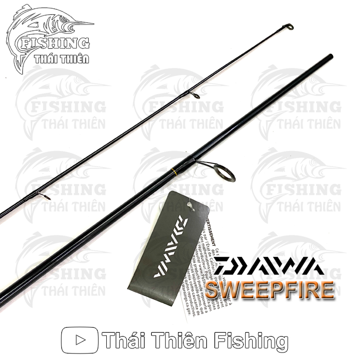 Cần Câu Cá Daiwa Sweepfire 702 ( 2m14 ) Cần Lure Máy Đứng