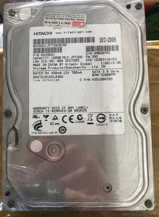 Ổ cứng HDD 160Gb Hitachi