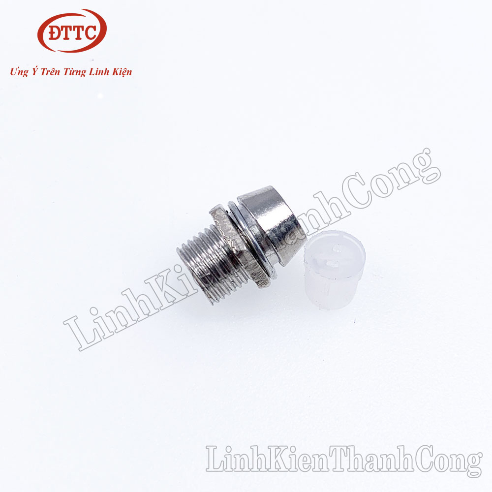 Chụp led 5mm vỏ sắt